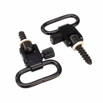 

2Pcs/Lot Adapter Kit Type Black Professional Quick Detachable Sling Swivel Hunting Accessories New Arrival Hot Sale
