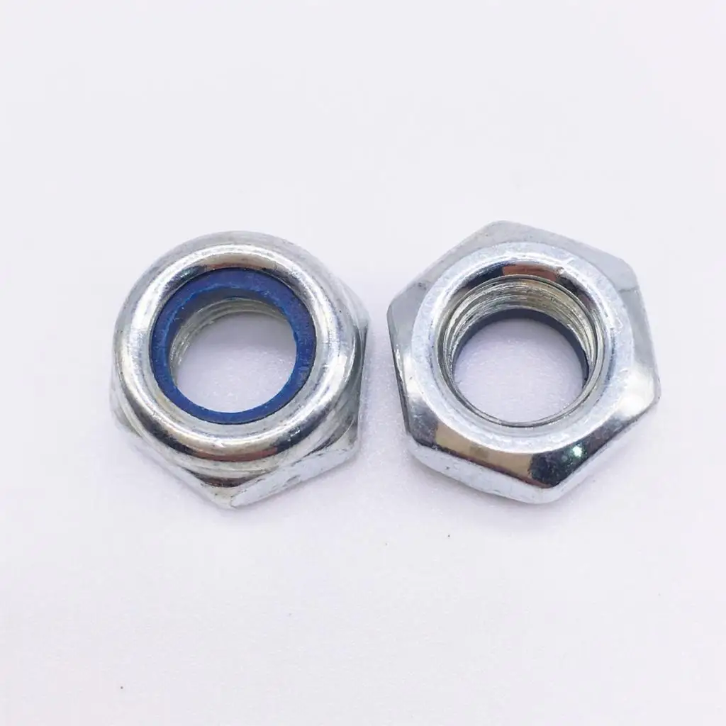 

Wkooa M2 M2.5 M3 M4 M5 Nylon Lock Nuts Carbon Steel Nuts