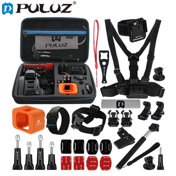 

PULUZ 29 in 1 Accessories Kit Travel Case bag for GoPro HERO 6 5 4 Session 4 3 + 3 for Xiaoyi 4k Action Camera for SJCAM