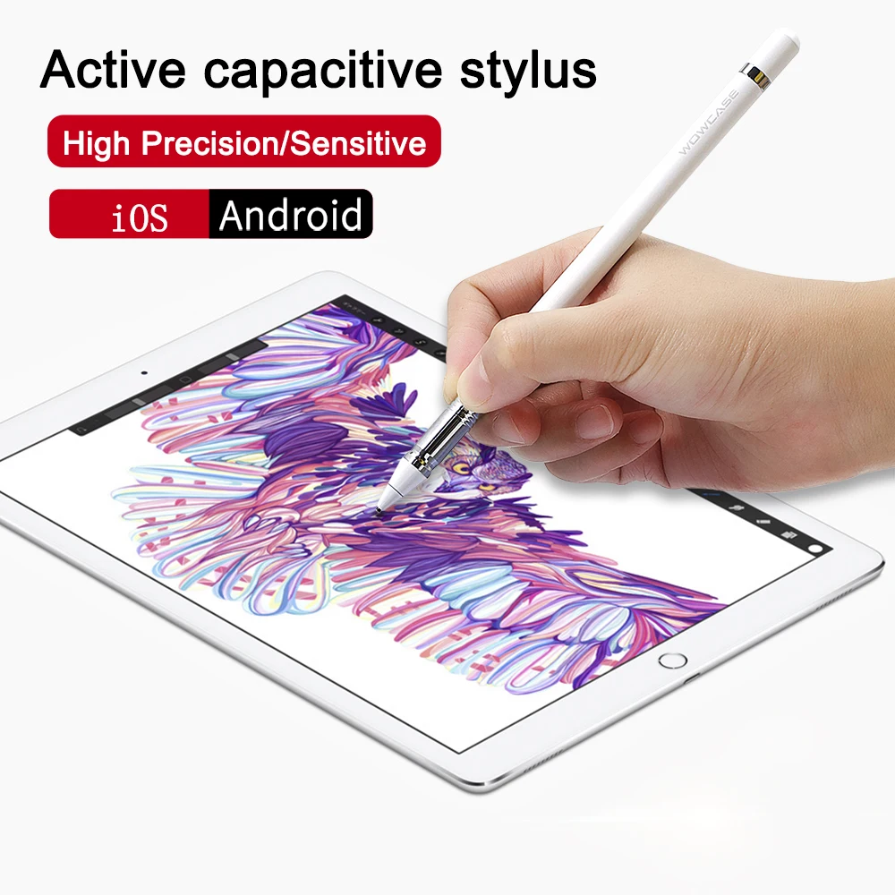 Стилус для Apple Pencil высокоточный перезаряжаемый стилус iPad Samsung Huawei активная работа