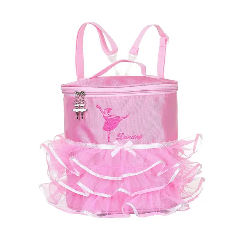 

Ballet Bag For Girls Toddler Cute Ribbon Embroidery Dance Bag For Ballet Kids Children Dance Backpack Dancing Bags New