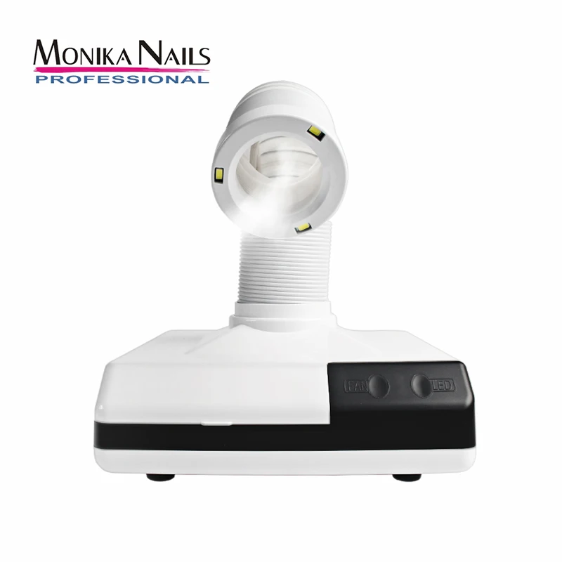 

Monika 60W Powerful Nail Dust Collector Suction Dust Cleaner Retractable Elbow Design Fan Nail Vacuum Cleaner Manicure Tools