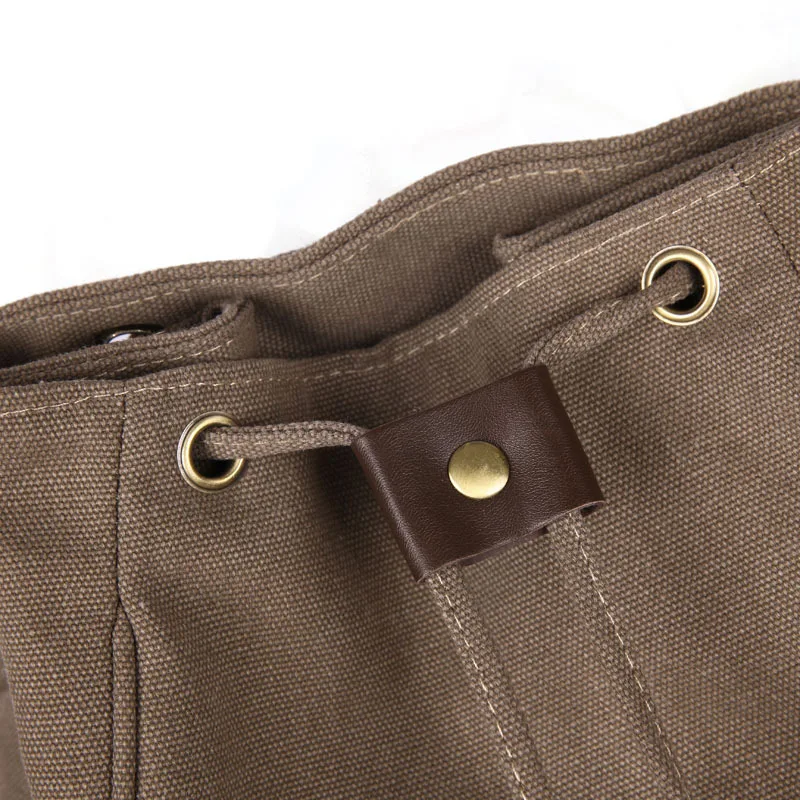 Chuwanglin модный холщовый женский рюкзак, Повседневная однотонная женская дорожная сумка, винтажная Вместительная женская школьная сумка, сумка для ноутбука