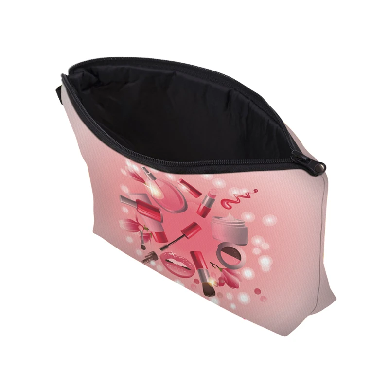 Deanfun 3D печать косметичка новая мода полиэстер розовый на молнии потребности для женщин Макияж дорожный Органайзер 50749