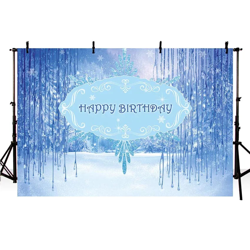 Photographic Background Birthday Party Palace Waterfall Decorations Christmas Snow Photo Background Photo Studio Props