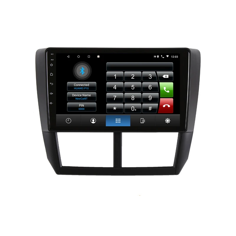 Perfect 9" 4G RAM 2.5D IPS 8 Core Android 9.1 car dvd for Subaru Forester 2008 2009 2010-2012 radio navigation GPS multimedia player 2