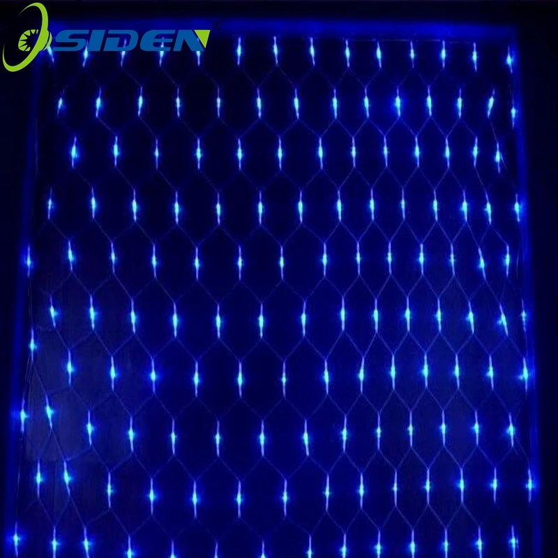 

1.5m*1.5m Net Lights 6w 100 LED Net Mesh Decorative Fairy Lights Twinkle Lighting Christmas Wedding Party US/EU 110-240V Free