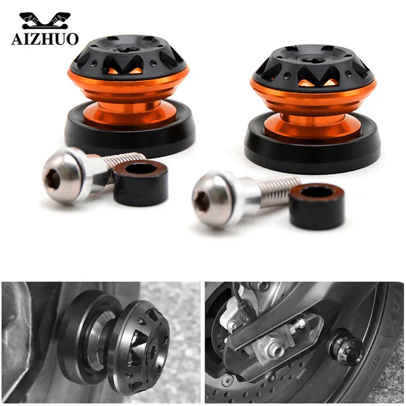 Swingarm Spool Sliders Universal Motorcycle For 10mm KTM 125 Duke 200 Duke 2012-2015 390 Duke 8mm SUZUKI B-KING 1300 2008-2012