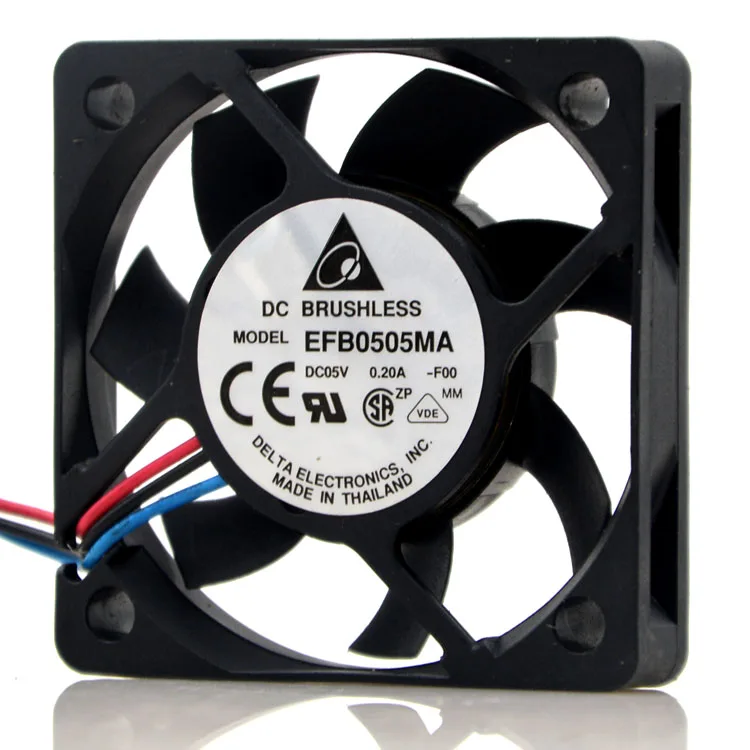Оригинальный бесшумный USB Вентилятор Для delta 5 см в 5010 а EFB0505MA|silent cooling fan|cooling fancooling