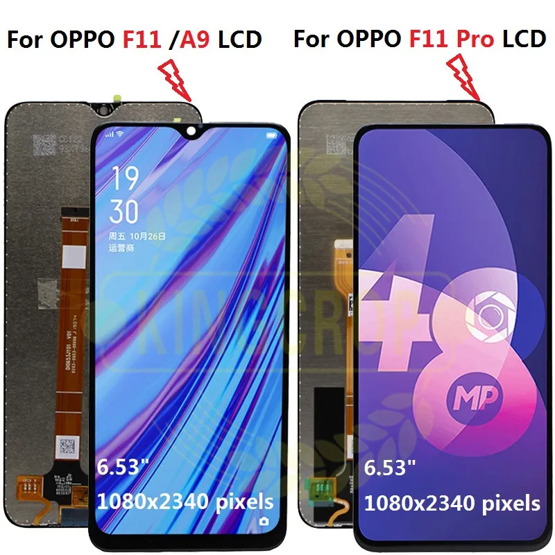 

For OPPO F11 F 11 LCD CPH1913 CPH1911 For OPPO F11 pro CPH1969 Display Screen Touch Panel Digitizer Assembly For OPPO A9 lcd
