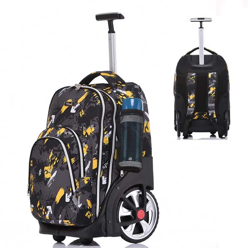 

LeTrend wheel Climbing stairs Travel Bags Rolling Luggage Multifunction Students Shoulder Suitcase Wheels Carry Ons Trolley
