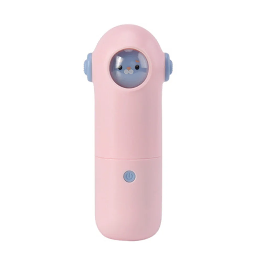 Мини USB портативный вентилятор с перезаряжаемой батареей маленький настольный вентилятор ручная холодильная комната кондиционер воздуха - Цвет лезвия: Pink