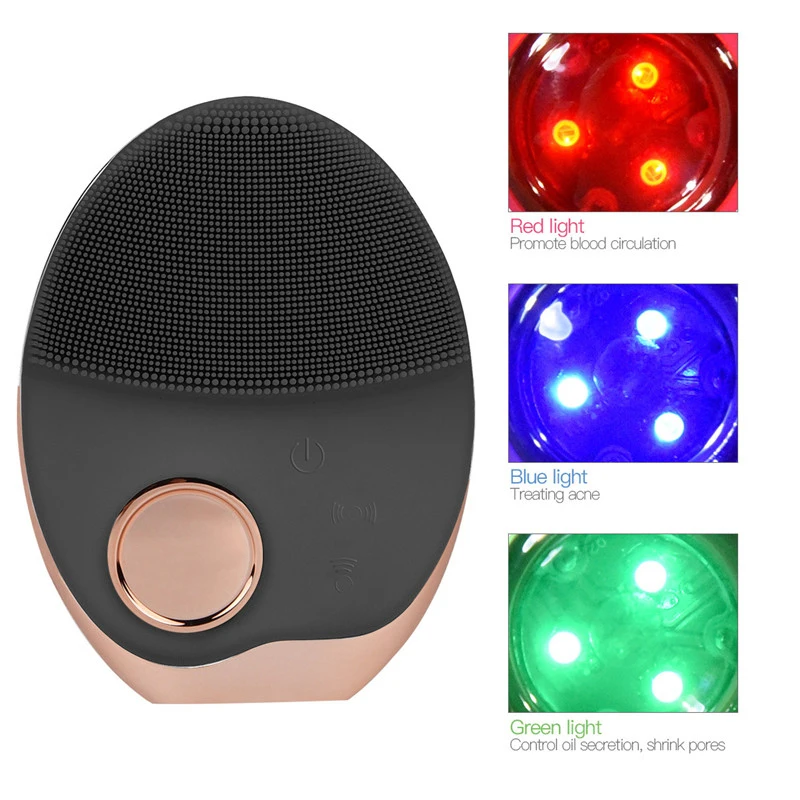 Najtaniej Elektryczna szczotka do czyszczenia twarzy maszyna do mycia twarzy maszyna do oczyszczania porów urządzenie do usuwania trądziku masaż oczyszczający masażer do twarzy