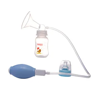 Manual breast pump Milk pump milking machine manufacturers Simple spherical breast pump Suction large with bottle wholesale Hot (1)