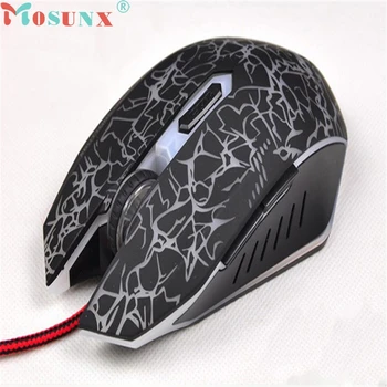 

Brand Mouse Durable Professional Colorful Backlight 4000DPI Optical Wired Gaming Mouse Mice