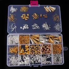 2 stili di Base Set di Accessori In Argento + ImitationGold E Bianco k + Imitazione Oro Accessori di Gioielli e Risultati
