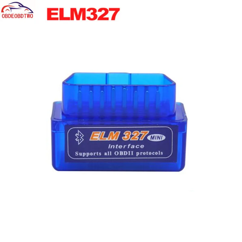 V2.1 Лучший + качество мини elm327 bluetooth V1.5 с PIC18F25K80 чип Поддержка больше автомобилей и