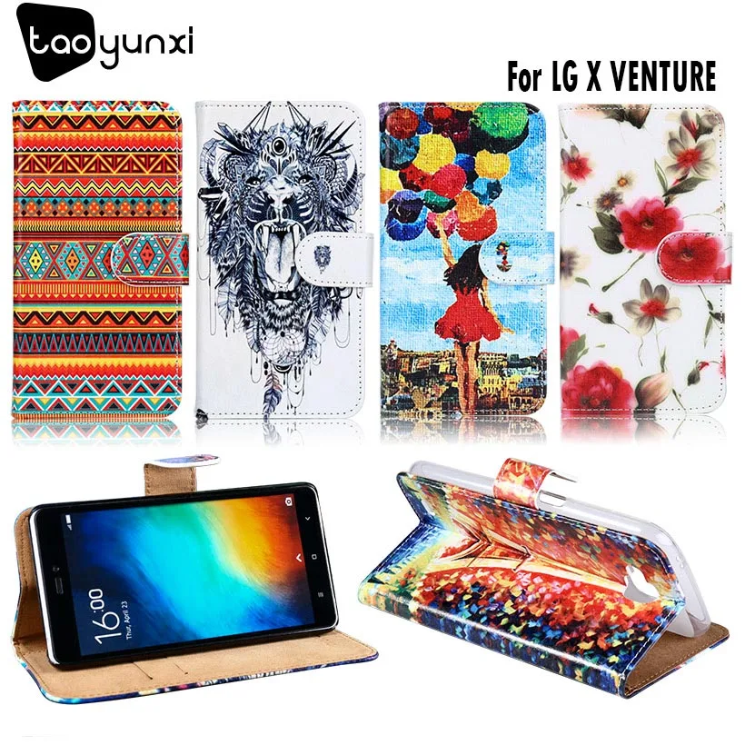 TAOYUNXI Stand Flip Case For LG X Venture Case Housing For
