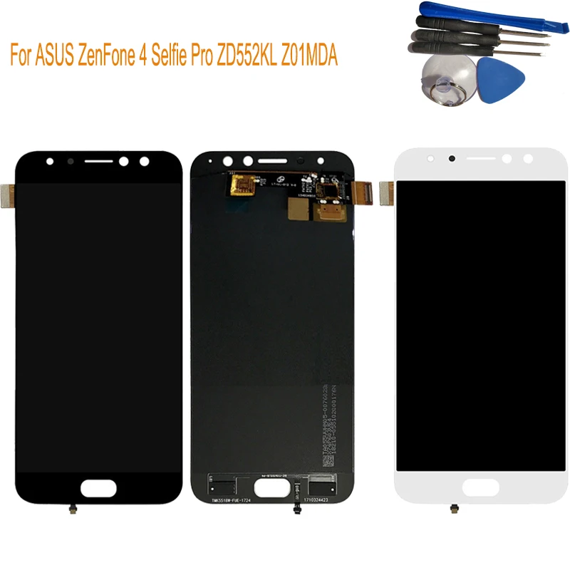 

AMOLED Original Screen For ASUS ZenFone 4 Selfie Pro ZD552KL Z01MDA LCD Display Touch Screen Digitizer Glass Assembly+tools