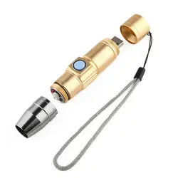 ICOCO УФ Torch Light Мини светодио дный фонарик 365nm инспекции свет лампы Перезаряжаемые для кемпинга Пеший Туризм Перевозка груза падения