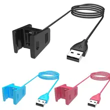 Сменное USB зарядное устройство для Fitbit Charge2 умный Браслет зарядный кабель для Fitbit Charge 2 3 браслет док-адаптер 3 цвета