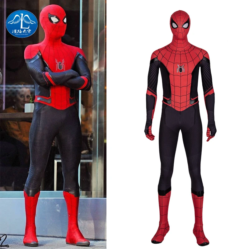 

Manluyunxiao Spider Man Far From Home Halloween Costume Spiderman Cosplay Men's Zentai Suit Can Be Customized