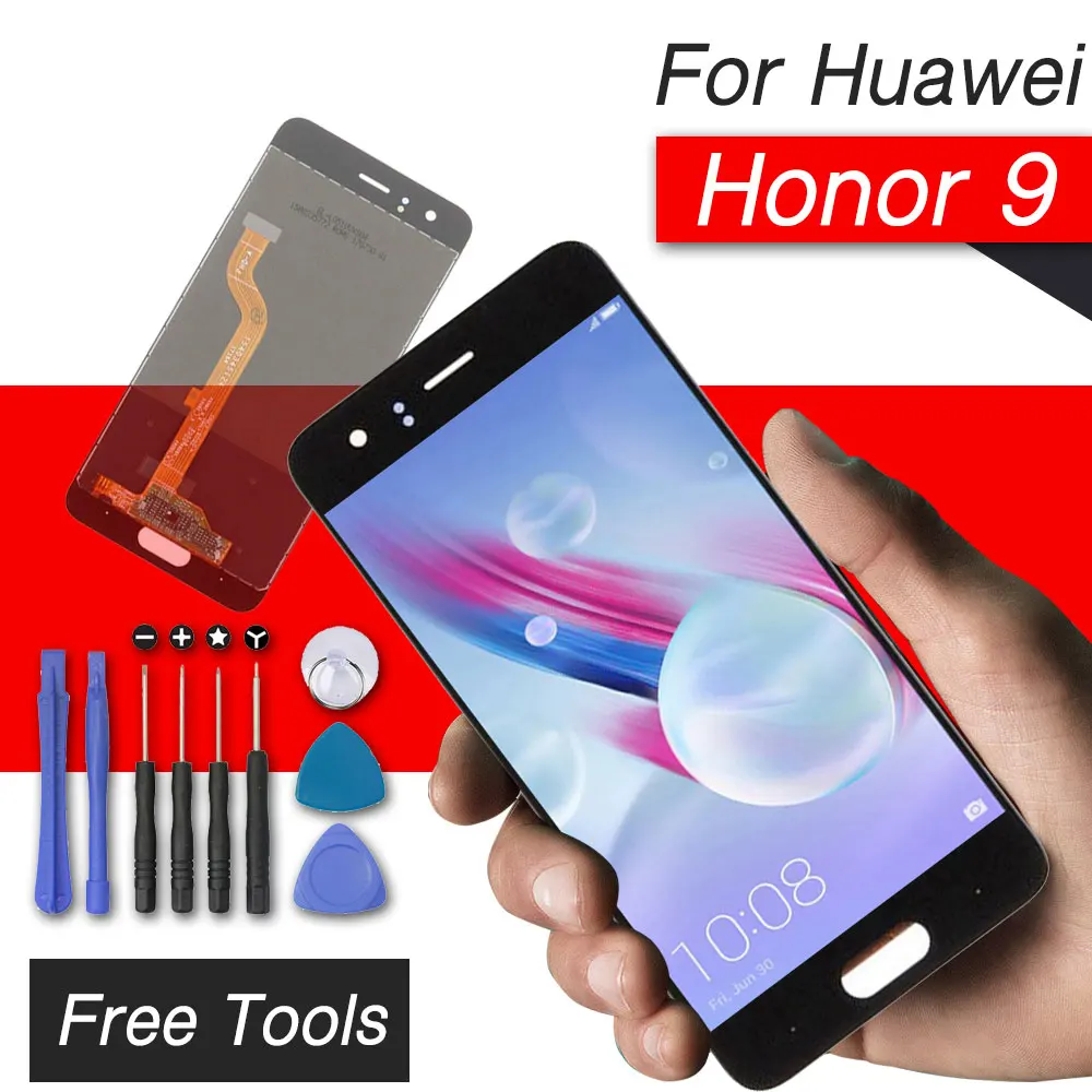 

high quality lcd display for huawei honor 9 display screen with touch panel assembly for honor 9 lcd