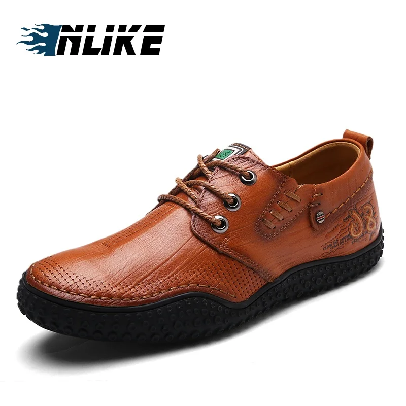 

Genuine Leather Shoes Men Casual Shoes Soft Men Loafers Top Quality