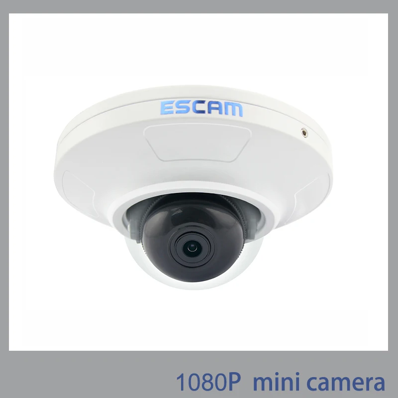 CCTV Mini dome Camera 3.6mm len H.264 1/3 CMOS P2P Surveillance HD 1080P Network IP Camera Onvif  with POE module Escam HD3200