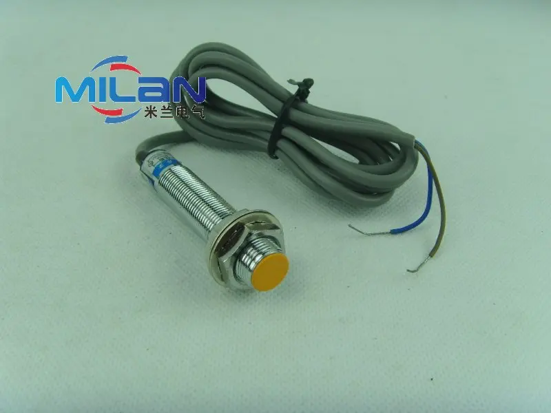 1 шт. индуктивный датчик приближения с плоской головкой и двумя проводами