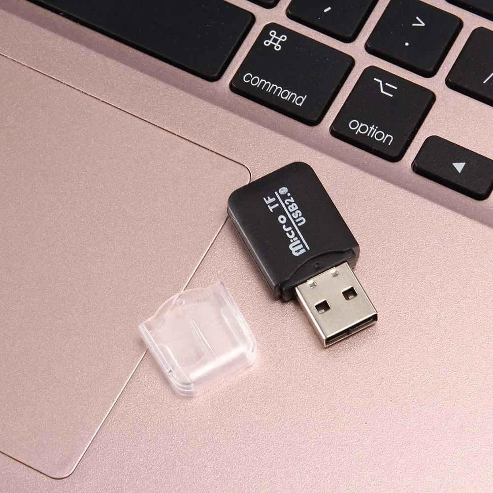 

High Speed Mini USB 2.0 Micro SD TF Memory Card Reader Adapter for Tablet PC Computer Laptop SL@88