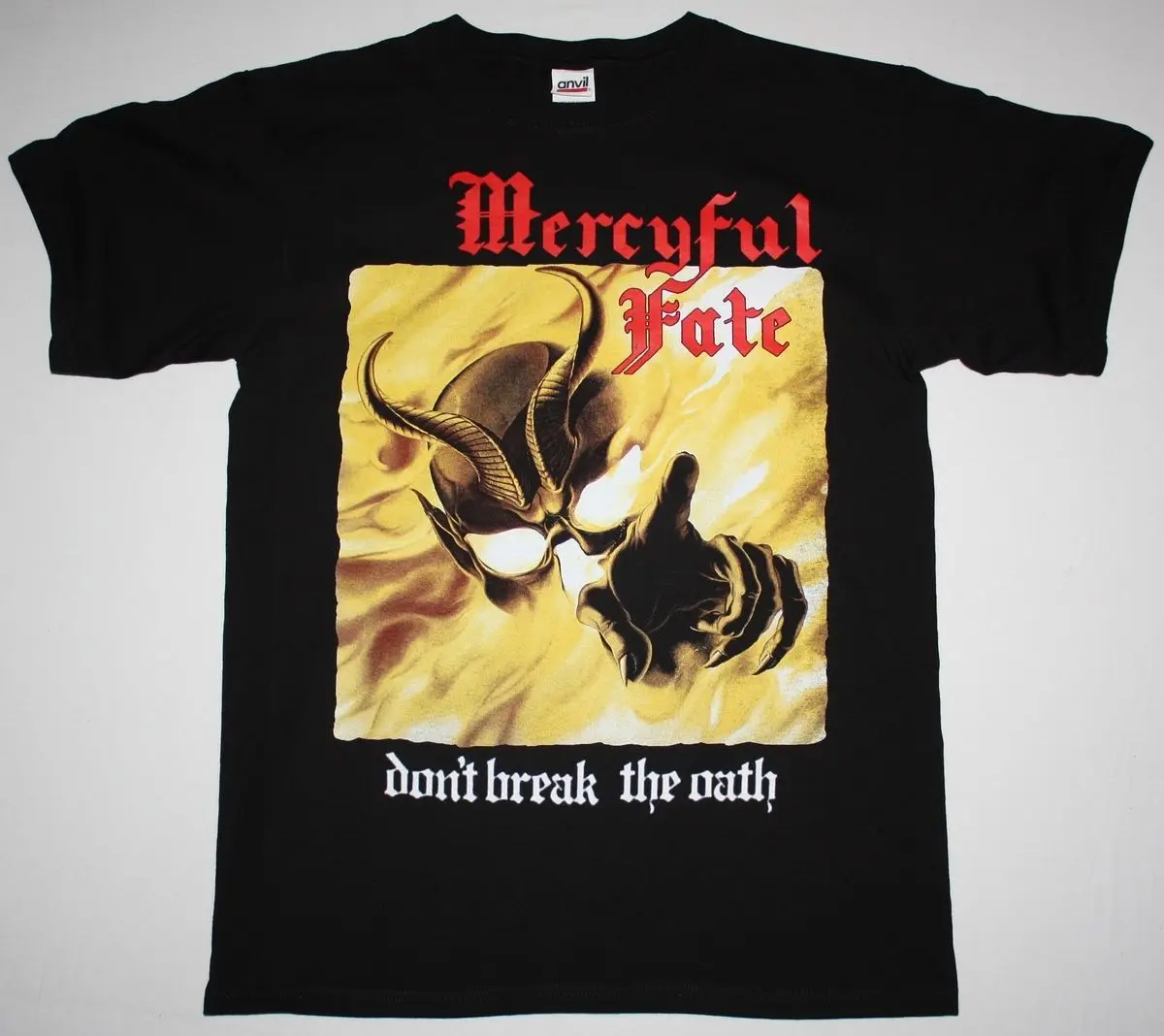 

MERCYFUL FATE DON'T BREAK THE OATH HEAVY METAL KING DIAMNOD NEW BLACK T-SHIRT Hipster Print T Shirt Summer Style Top Tees
