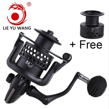 

HT1000-9000 series Fishing Reel 13 + 1BB 5.2: 1 Spinning Reel Distant Wheel Spinning Raft Wheel Fishing Tackle Wheel Pesca