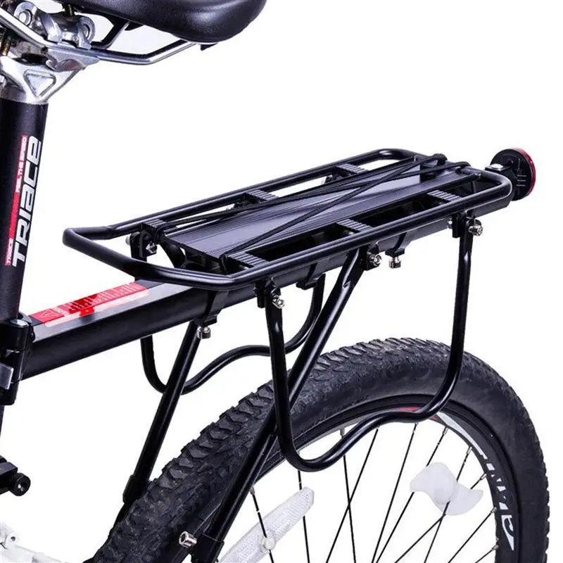 Clearance Bicycle Bike Alloy Rear Rack Cargo Carrier Rack Universal Rear Mount(Black) 7 Clearance Bicycle Bike Alloy Rear Rack Cargo Carrier Rack Universal Rear Mount(Black) 7