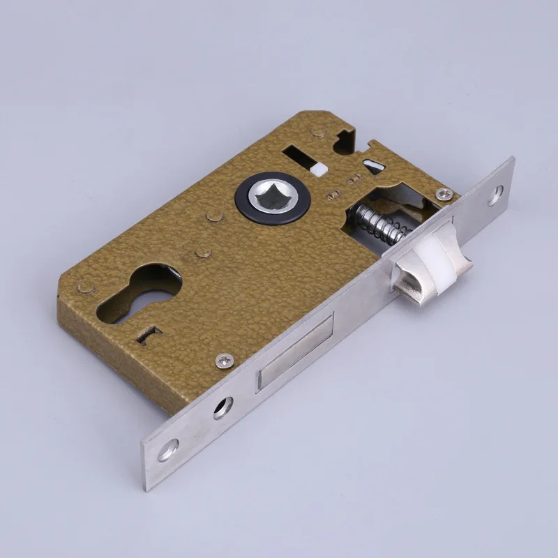 

2018 Limited New Free Shipping Wholesale Hardware Locks And Accessories Indoor Door Lock Body Big 50 Mute 4550