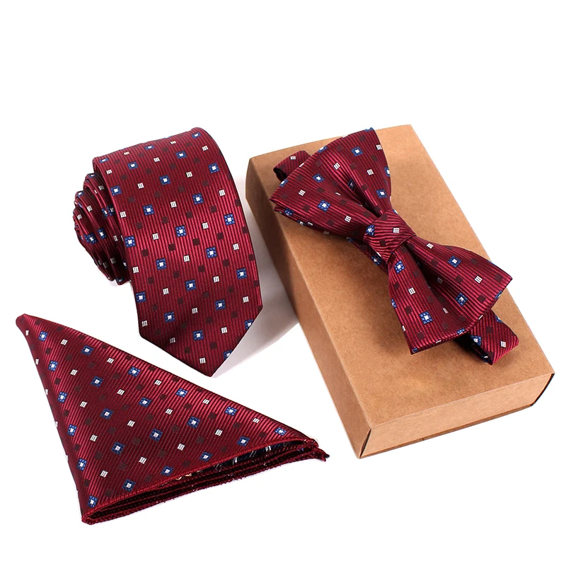 Ensemble de cravates solides pour hommes