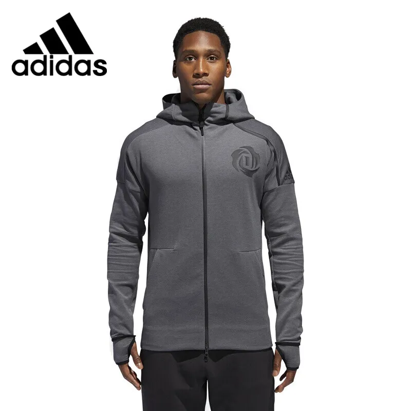 adidas hooded jacket men's