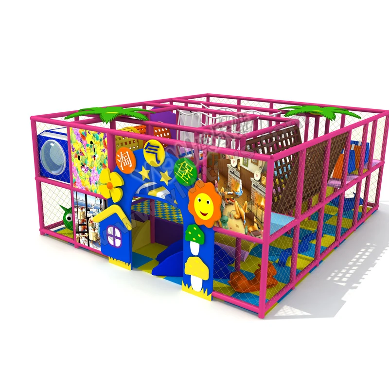 Large Playground Maze Indoor Soft Playground Games for Shopping