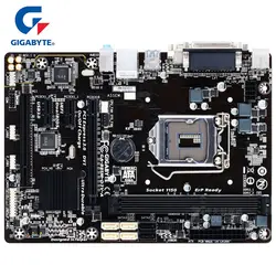 Gigabyte GA-B85m-D3V-A оригинальный материнская плата LGA 1150 DDR3 USB3.0 16G B85 B85M-D3V A настольная материнаская плата SATA III Systemboard используется