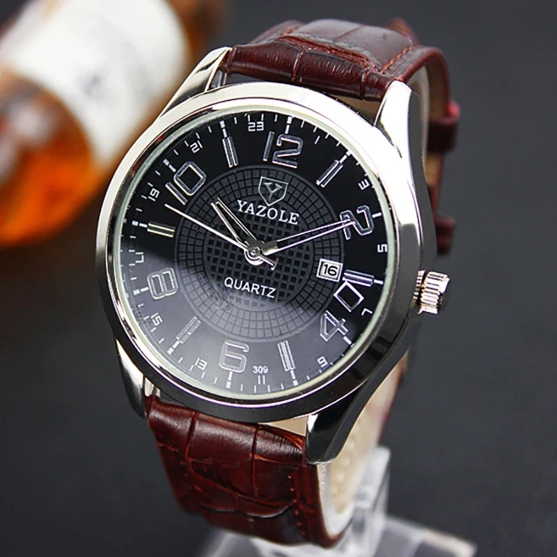 YAZOLE Men s Watches 2019 Fashion Sport Quartz Clock Mens Watches Brand Luxury Business Waterproof Watch 5