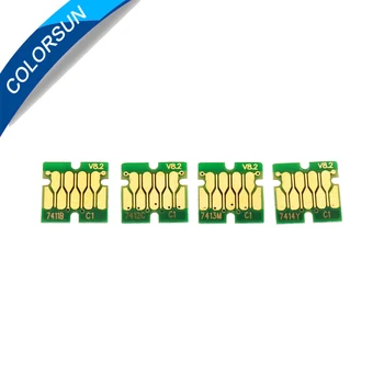 

Colorsun T7411-T7414 T7411 Ink Tank Chip For Epson SureColor F6000 F6070 F6200 F6270 F7000 F7070 F7100 F7170 Cartridge Chip