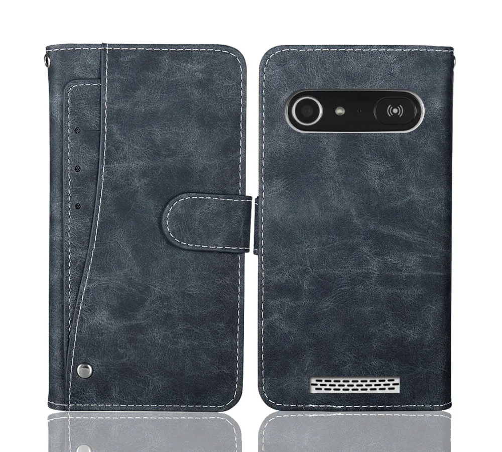 

Luxury Wallet Doro 8040 Case Vintage Flip Leather Cases With Front Card Slots 100% Special Business Protective Cover