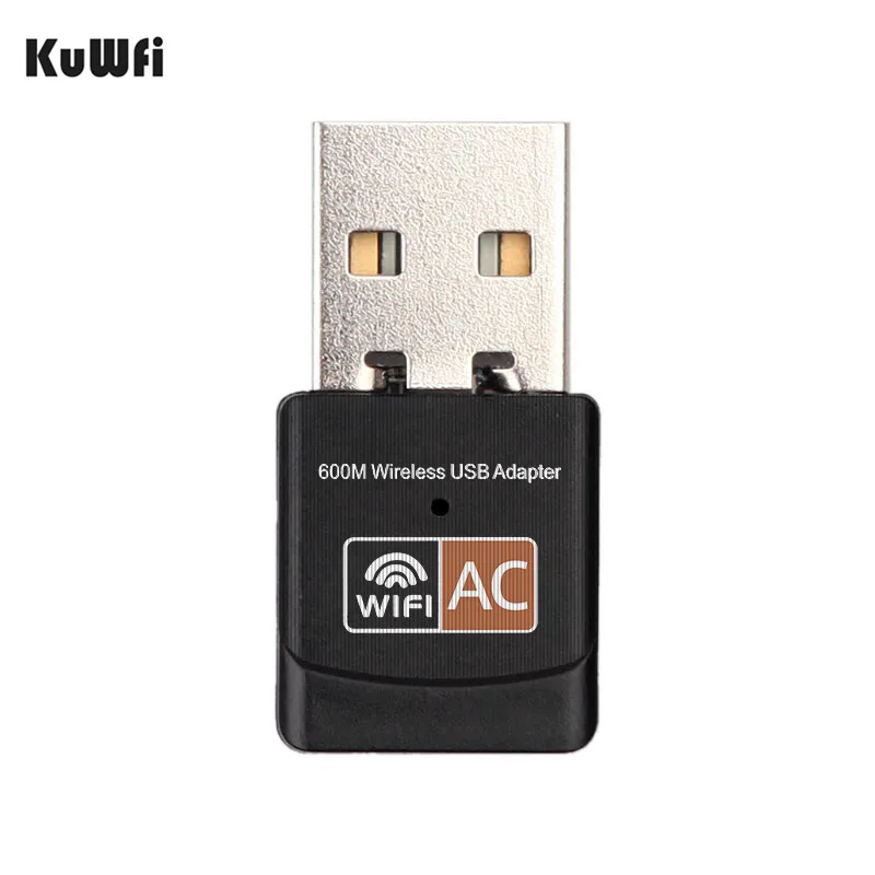 KuWFi Wifi адаптер WD-4503AC USB адаптер Сетевая карта 2,4 ГГц/5,8 ГГц Двухдиапазонная сетевая Lan Карта для Windows 10/8. 1/8/7/XP