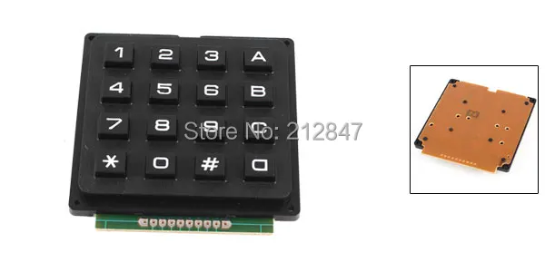 4x4 Matrix 16 Keyboard Keypad USE Keys PIC AVR  Stamp