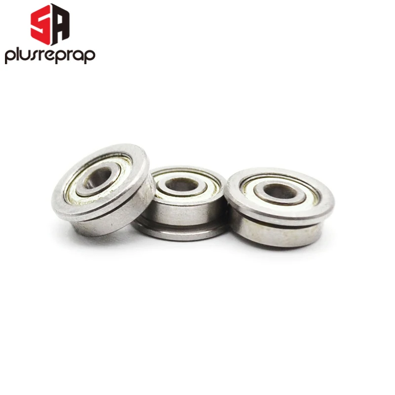 

12 PCS/lot F623 ZZ Flange Bushing Ball Bearings F623ZZ 3 * 10 * 4 mm For 3D Printer Parts