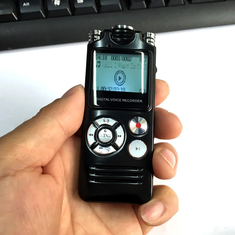 

HQ Professional conference recorder with 8GB Memory digital voice recorder with 1.4inch LCD Support speaker headphones SK333