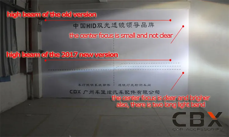 CBX 2017 new 2.5 inches WST projector lens 8
