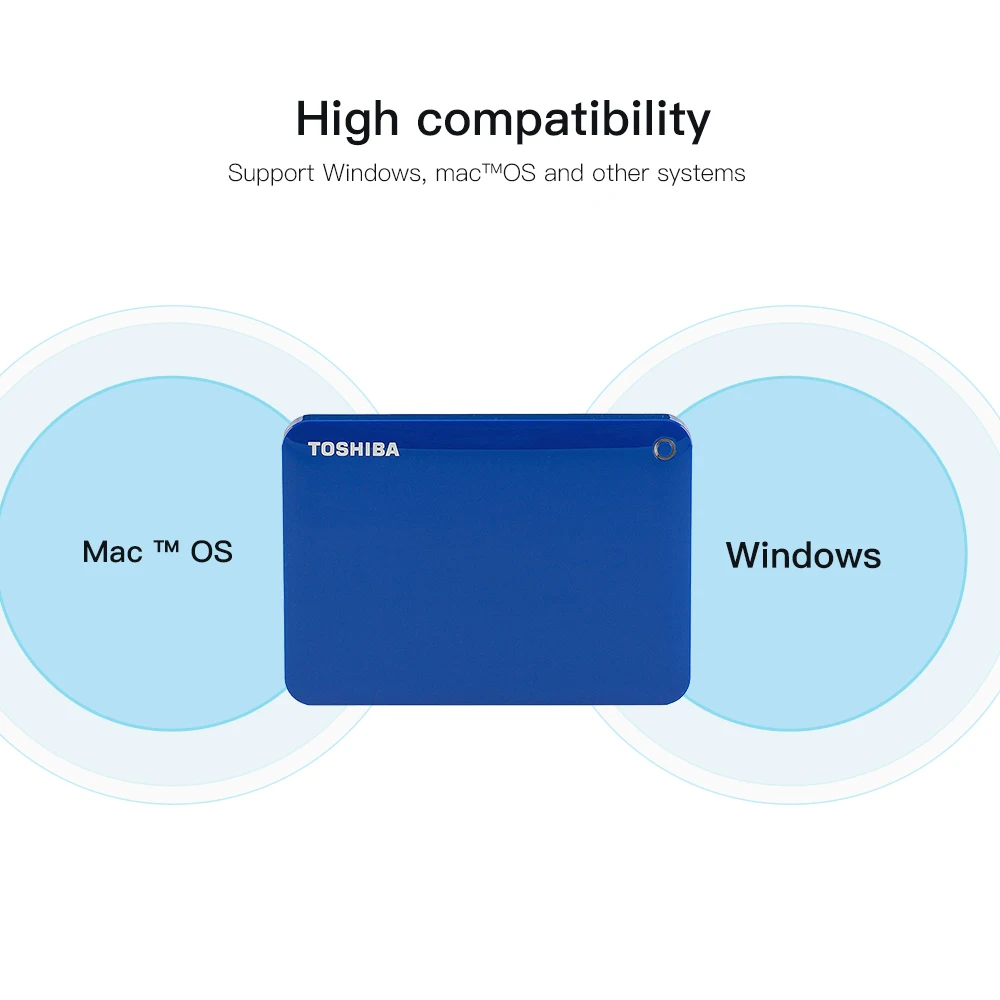 Toshiba Canvio Connect II 2." внешний жесткий диск 2 ТБ USB 3.0 ноутбука HDD Desktop Шифрование жесткий диск disque устройств хранения HD