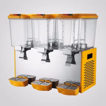 

54L JUICE BEVERAGE DISPENSER COLD DRINK 14.25 GALLON REFRIGERATED HIGH LEVEL