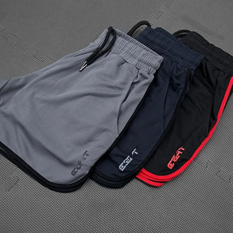2019 New Style Men Summer Sport Shorts Training Casual Pants Thin Section Fitness Pants Three Minutes 2